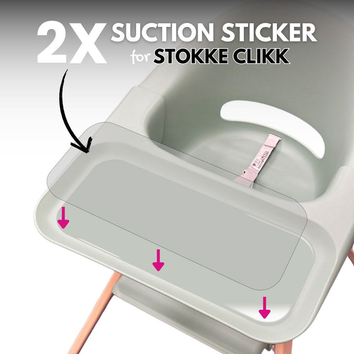 Suction Stickers for High Chair Trays