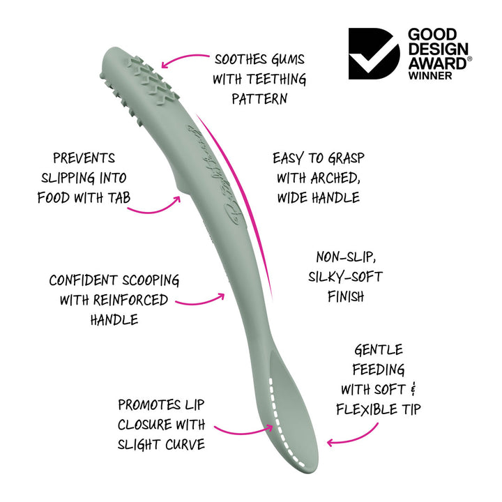 Cucharas de silicona para la dentición