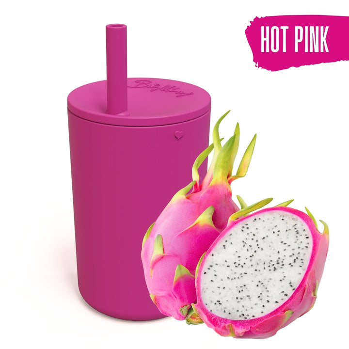 Kids Smoothie Cup with Straw & Secure Lid