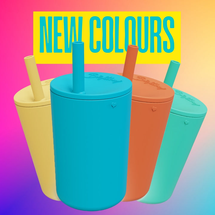 Kids Smoothie Cup with Straw & Secure Lid