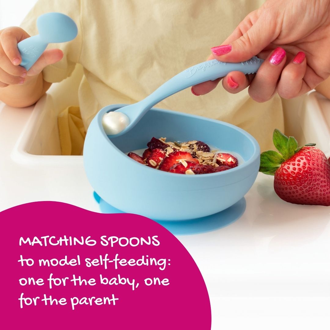 Silicone Self Feeding Spoons