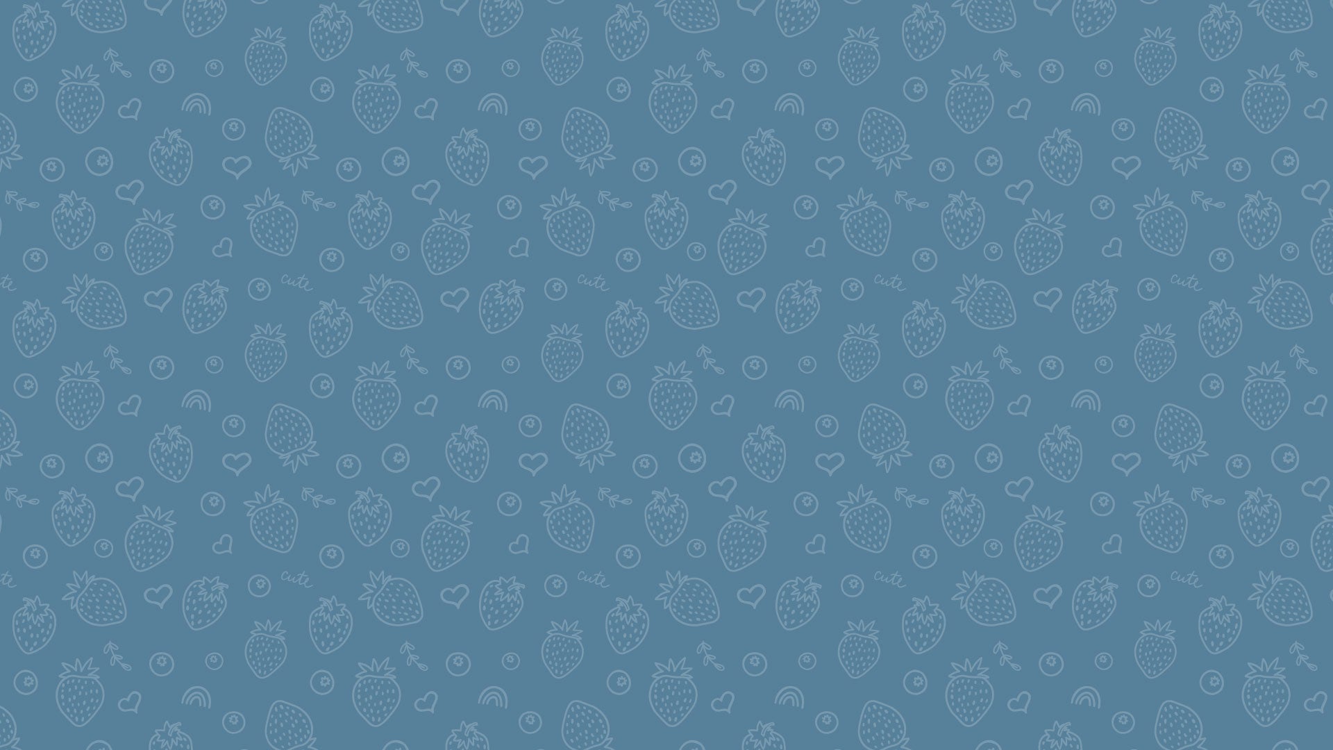 Blueberry Pattern Background Web large