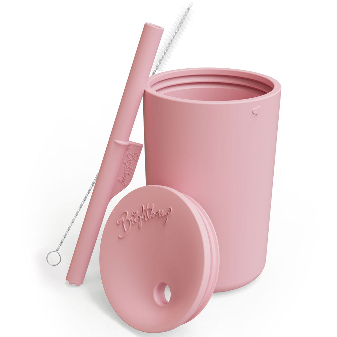 Kids Smoothie Cup with Straw & Secure Lid